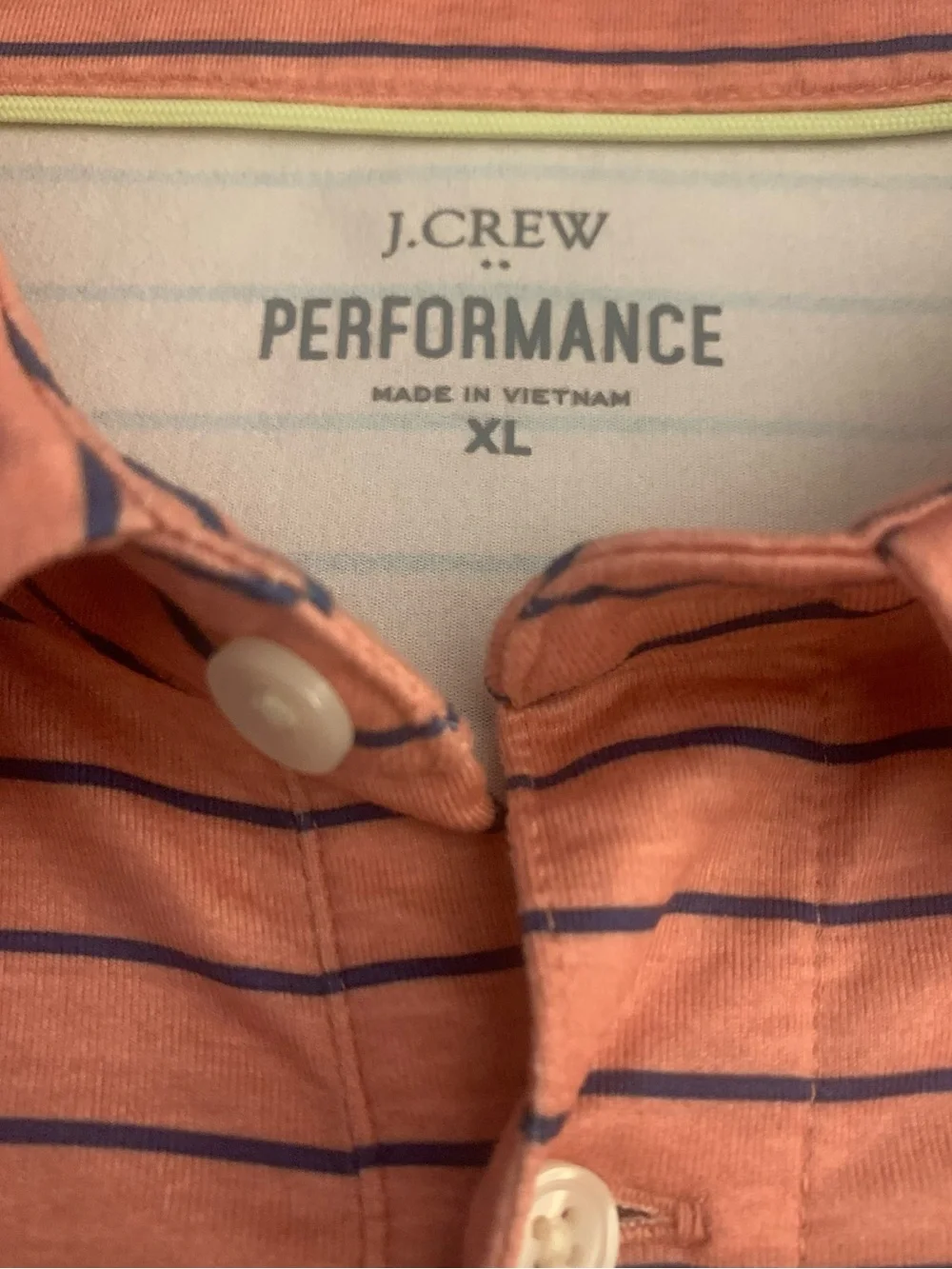 J CREW SS Performance Polo